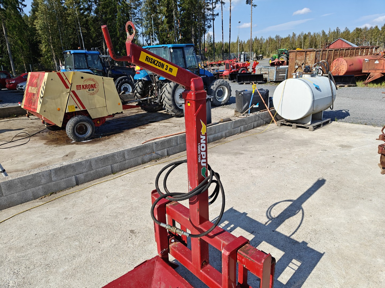 Nopu 1000/700 suursäkkinostin - Žemės ūkio technika: foto 4 Nopu 1000/700 suursäkkinostin - Žemės ūkio technika: foto 4