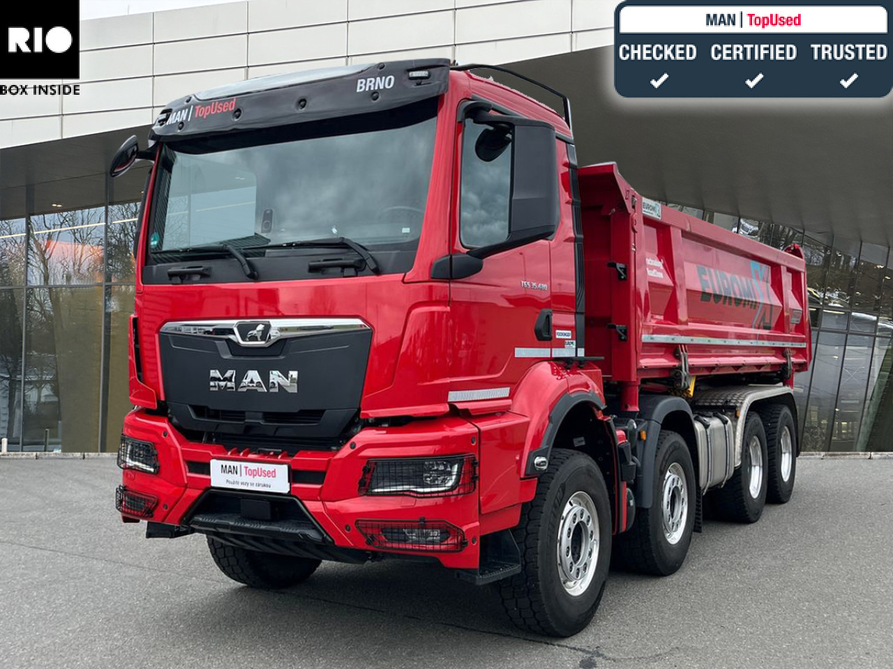 MAN TGS 35.480 8x4 BB CH WARRANTY 4/2027 Euro6 Klima - Savivartis sunkvežimis: foto 1 MAN TGS 35.480 8x4 BB CH WARRANTY 4/2027 Euro6 Klima - Savivartis sunkvežimis: foto 1