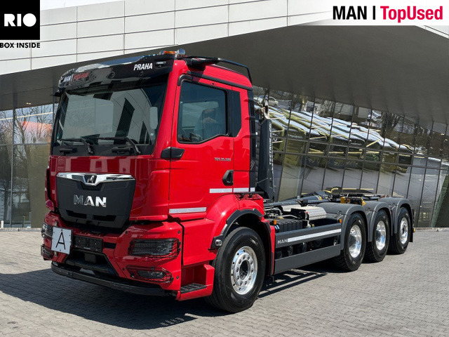 MAN TGS 35.520 8x4-4 BL CH Meiller Roll-Off Tipper - Hook-lift sunkvežimis: foto 1 MAN TGS 35.520 8x4-4 BL CH Meiller Roll-Off Tipper - Hook-lift sunkvežimis: foto 1