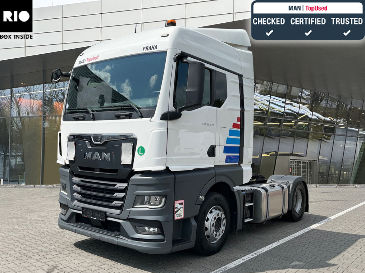 MAN TGX 18.470 4x2 BL SA Euro6 Retarder Klima ZV - Vilkikas: foto 1 MAN TGX 18.470 4x2 BL SA Euro6 Retarder Klima ZV - Vilkikas: foto 1