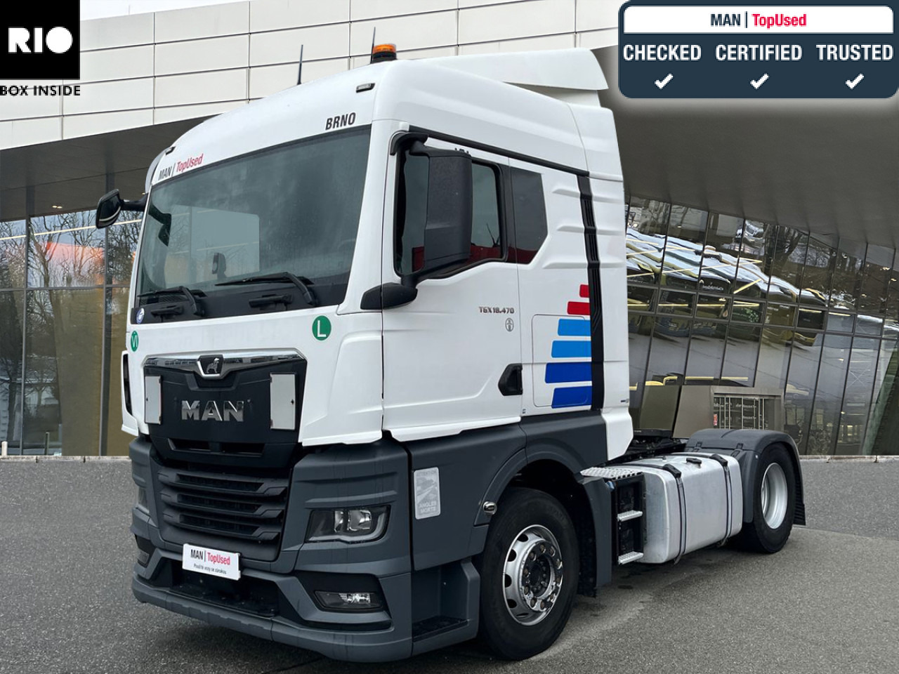 MAN TGX 18.470 4x2 BL SA Euro6 Retarder Klima ZV - Vilkikas: foto 1 MAN TGX 18.470 4x2 BL SA Euro6 Retarder Klima ZV - Vilkikas: foto 1