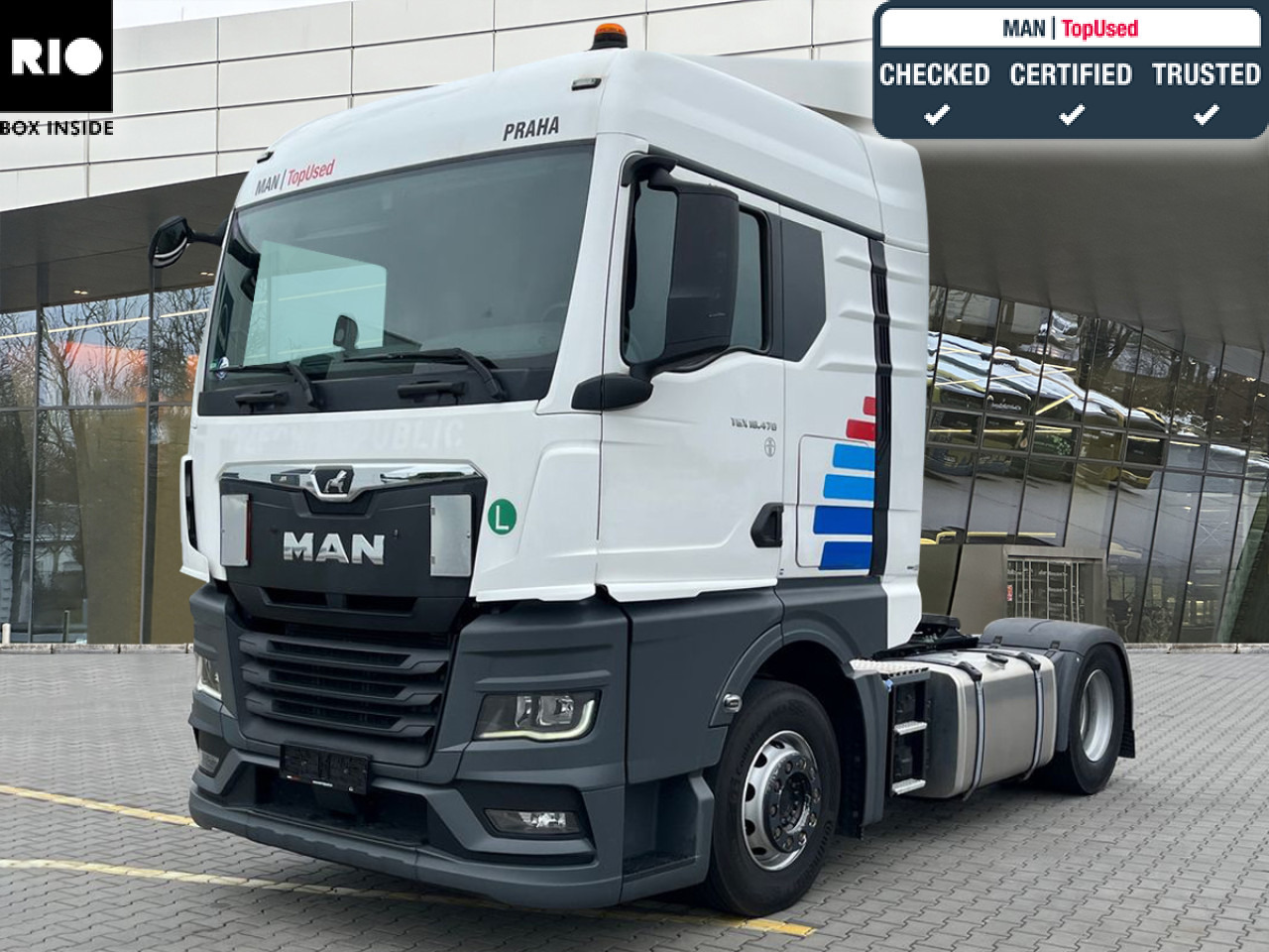 MAN TGX 18.470 4x2 BL SA Euro6 Retarder Klima ZV - Vilkikas: foto 1 MAN TGX 18.470 4x2 BL SA Euro6 Retarder Klima ZV - Vilkikas: foto 1