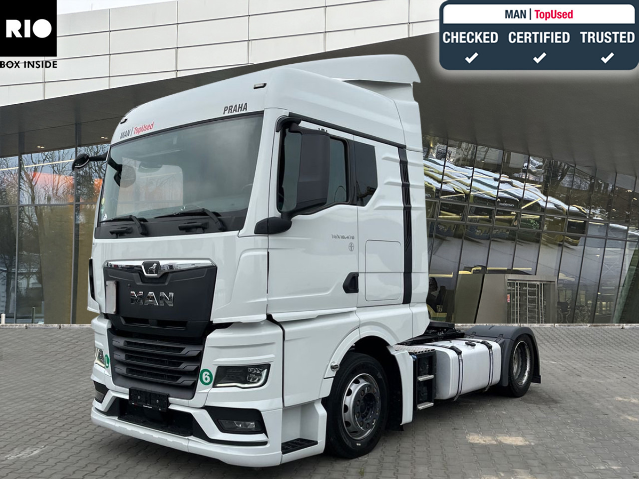 MAN TGX 18.470 4x2 LL SA Euro6 Retarder Klima ZV - Vilkikas: foto 1 MAN TGX 18.470 4x2 LL SA Euro6 Retarder Klima ZV - Vilkikas: foto 1