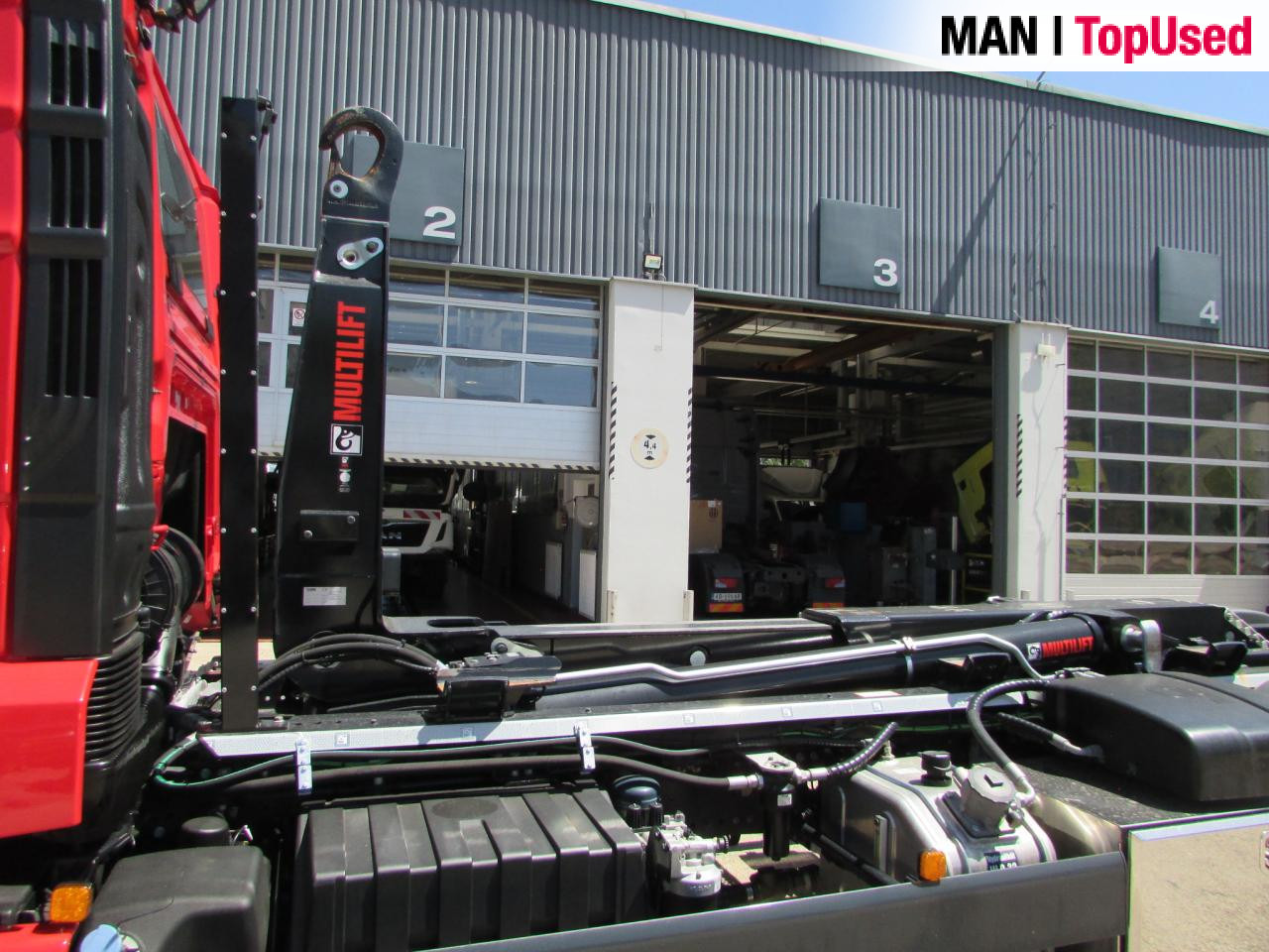 MAN TGS 26.480 6x2-4 BL CH Euro6 Retarder Klima AHK ZV - Hook-lift sunkvežimis: foto 5 MAN TGS 26.480 6x2-4 BL CH Euro6 Retarder Klima AHK ZV - Hook-lift sunkvežimis: foto 5