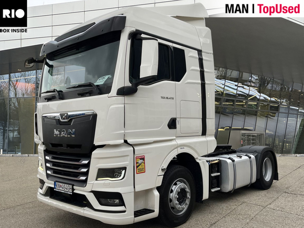MAN TGX 18.470 4x2 BL SA Euro6 Klima Luftfeder ZV - Vilkikas: foto 1 MAN TGX 18.470 4x2 BL SA Euro6 Klima Luftfeder ZV - Vilkikas: foto 1