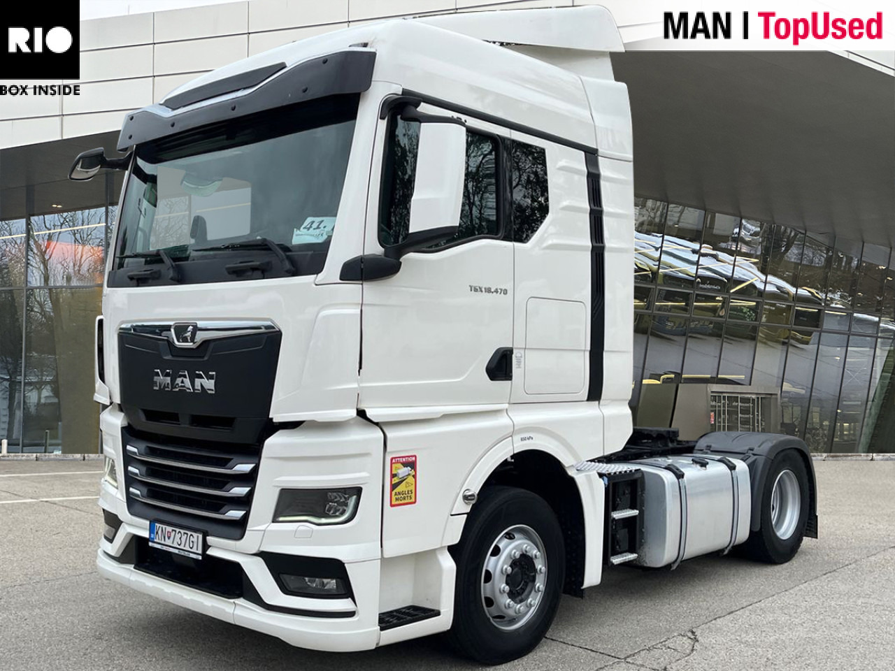MAN TGX 18.470 4x2 BL SA Euro6 Klima Luftfeder ZV - Vilkikas: foto 1 MAN TGX 18.470 4x2 BL SA Euro6 Klima Luftfeder ZV - Vilkikas: foto 1