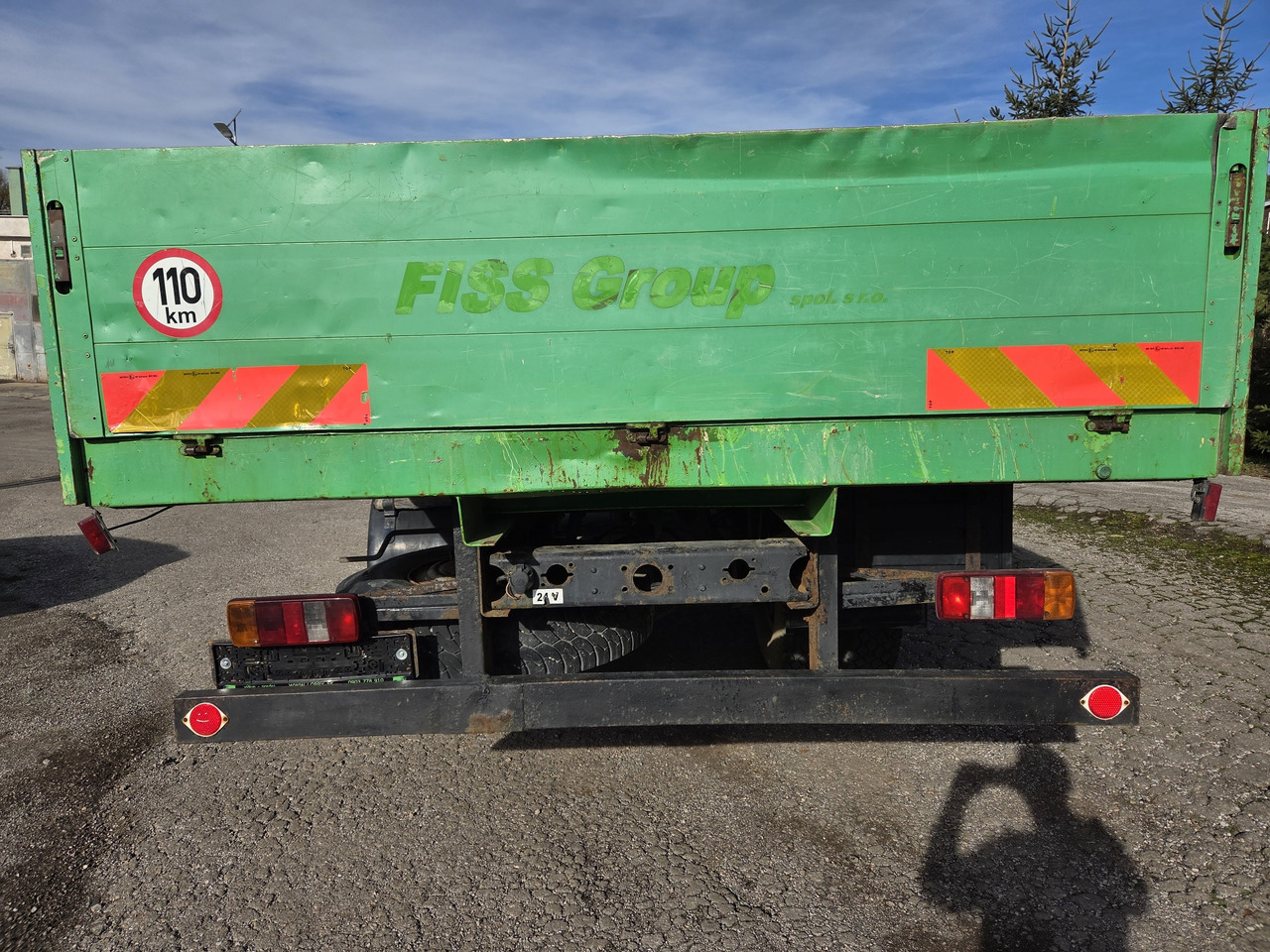 MAN 8.163 4x4 + crane FASSI F45A.22 - Platforminis/ Bortinis sunkvežimis: foto 5 MAN 8.163 4x4 + crane FASSI F45A.22 - Platforminis/ Bortinis sunkvežimis: foto 5