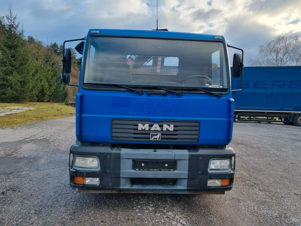 MAN M2000 15.225 + HR HIAB 071 - Sunkvežimis su kranu, Platforminis/ Bortinis sunkvežimis: foto 3 MAN M2000 15.225 + HR HIAB 071 - Sunkvežimis su kranu, Platforminis/ Bortinis sunkvežimis: foto 3