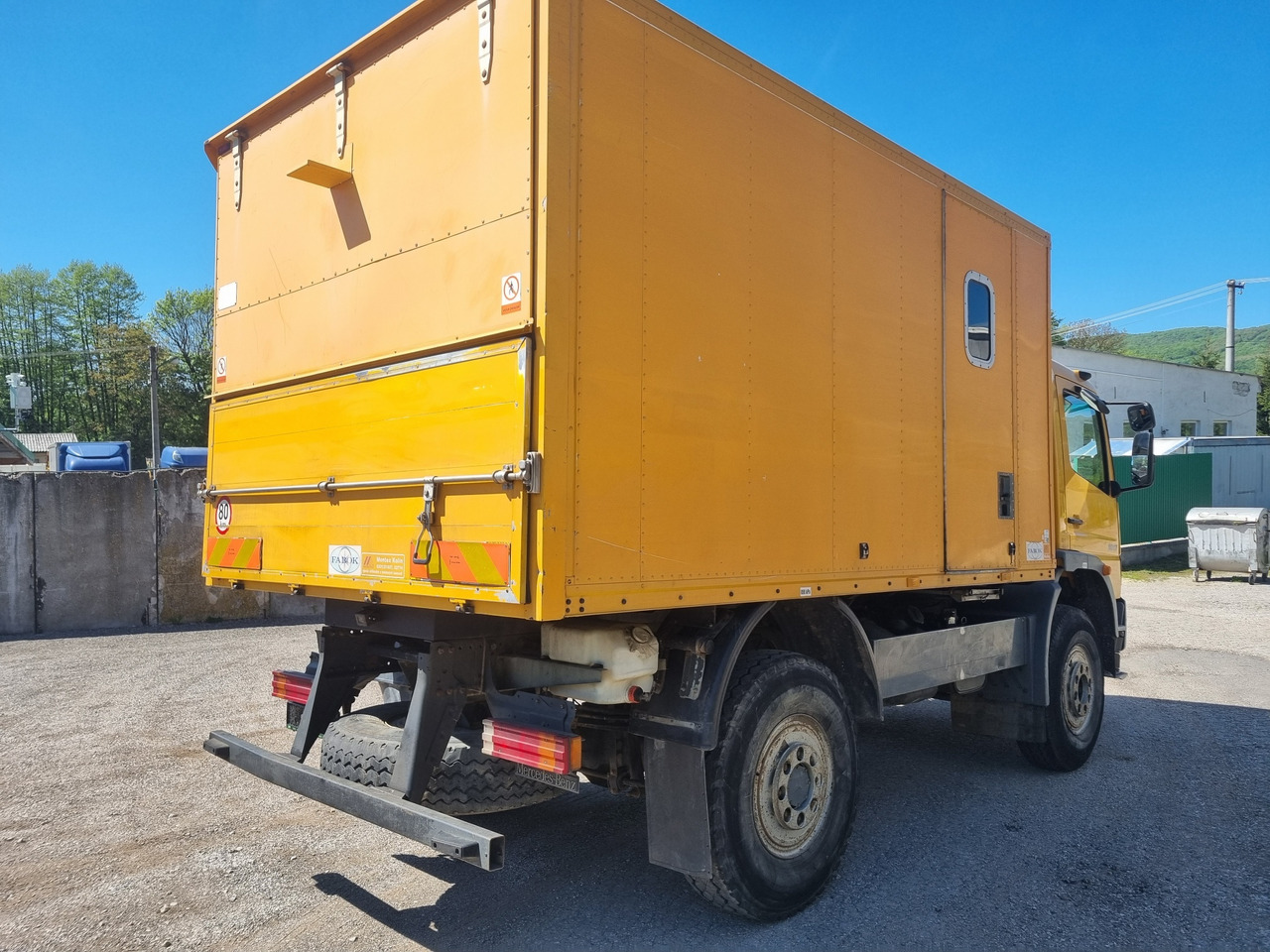 MERCEDES-BENZ ATEGO 1017 4x4 BOX + PTO - Furgonas sunkvežimis: foto 4 MERCEDES-BENZ ATEGO 1017 4x4 BOX + PTO - Furgonas sunkvežimis: foto 4