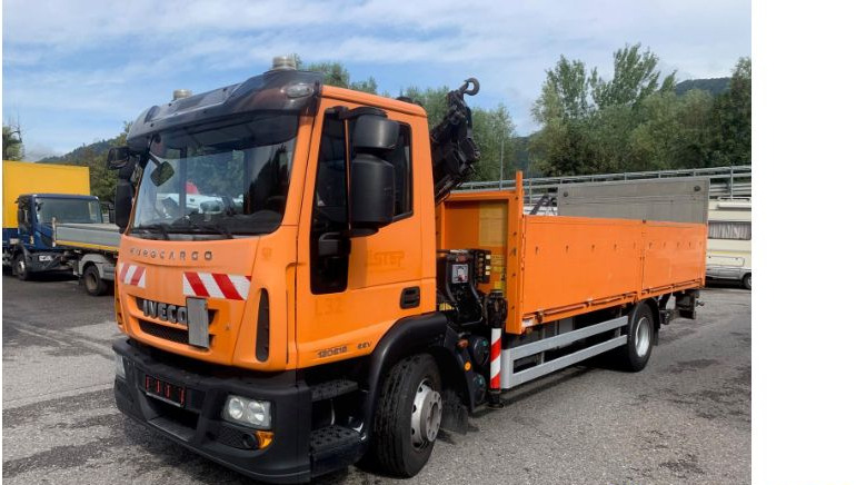 Iveco eurocargo 120eeurocargo 120e - Platforminis/ Bortinis sunkvežimis, Sunkvežimis su kranu: foto 1 Iveco eurocargo 120eeurocargo 120e - Platforminis/ Bortinis sunkvežimis, Sunkvežimis su kranu: foto 1