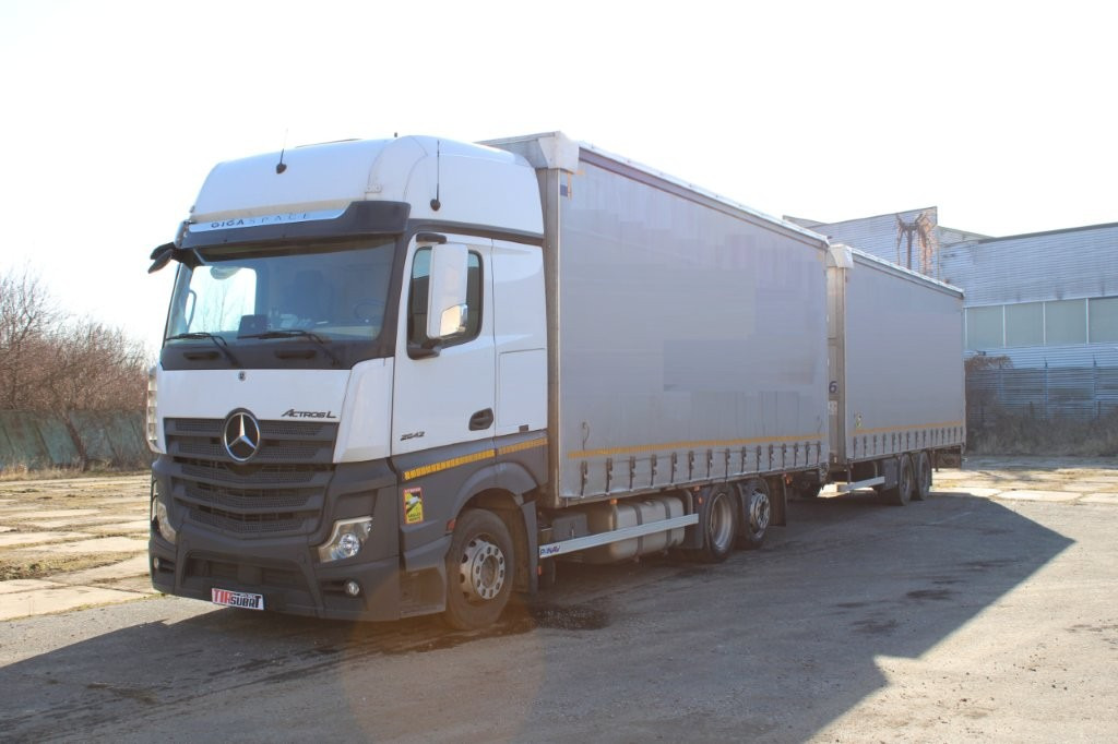 Mercedes-Benz Actros 2542 - Tentinis sunkvežimis: foto 2 Mercedes-Benz Actros 2542 - Tentinis sunkvežimis: foto 2