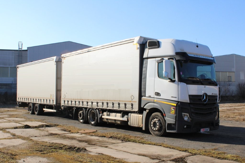 Mercedes-Benz Actros 2542 - Tentinis sunkvežimis: foto 1 Mercedes-Benz Actros 2542 - Tentinis sunkvežimis: foto 1