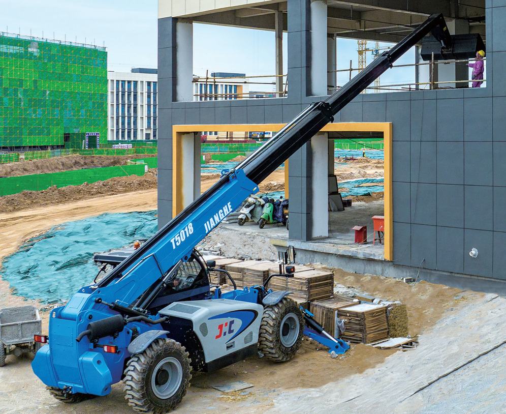 Jianghe T5018 - Teleskopinis krautuvas: foto 1 Jianghe T5018 - Teleskopinis krautuvas: foto 1