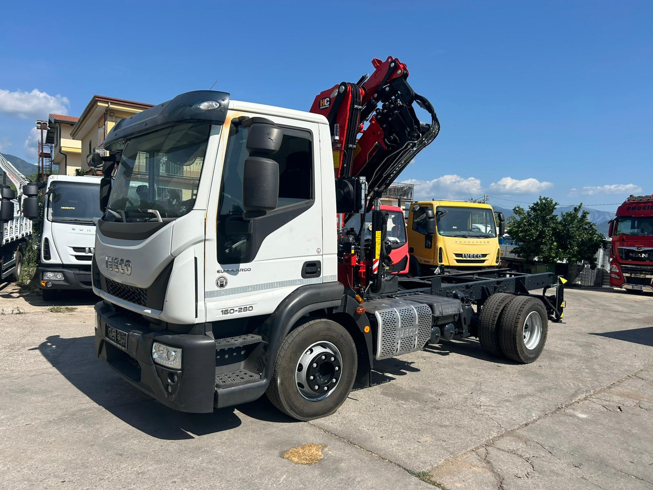 IVECO EUROCARGO 160-280 - Sunkvežimis su kranu, Sunkvežimis su kranu: foto 5 IVECO EUROCARGO 160-280 - Sunkvežimis su kranu, Sunkvežimis su kranu: foto 5