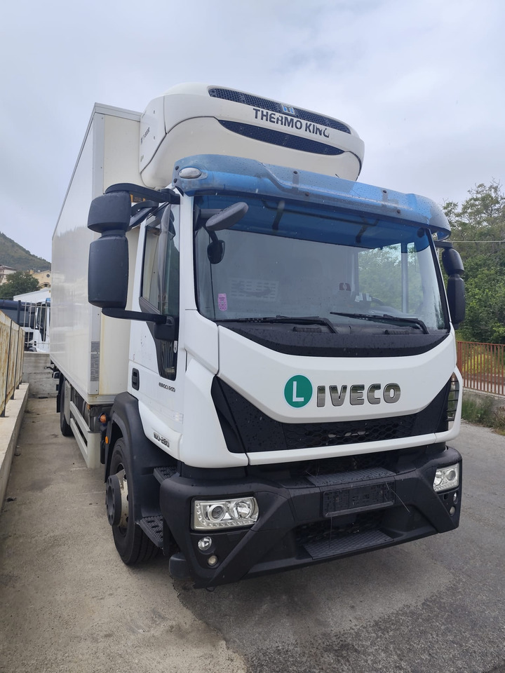 IVECO EUROCARGO 160-280 - Furgonas sunkvežimis, Sunkvežimis su kranu: foto 1 IVECO EUROCARGO 160-280 - Furgonas sunkvežimis, Sunkvežimis su kranu: foto 1