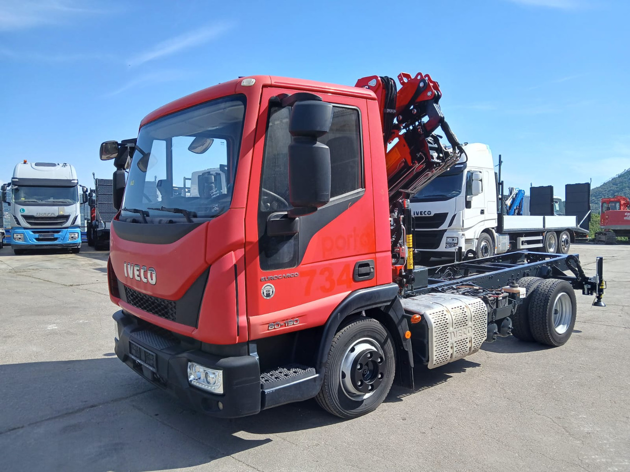 IVECO EUROCARGO 80-190 - Sunkvežimis su kranu: foto 1 IVECO EUROCARGO 80-190 - Sunkvežimis su kranu: foto 1