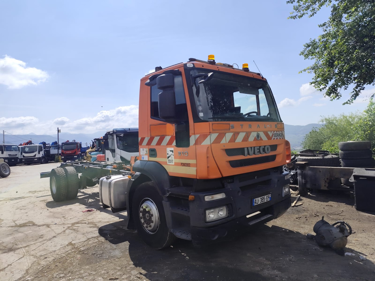 IVECO STRALIS 190S31 - Sunkvežimis su kranu: foto 1 IVECO STRALIS 190S31 - Sunkvežimis su kranu: foto 1