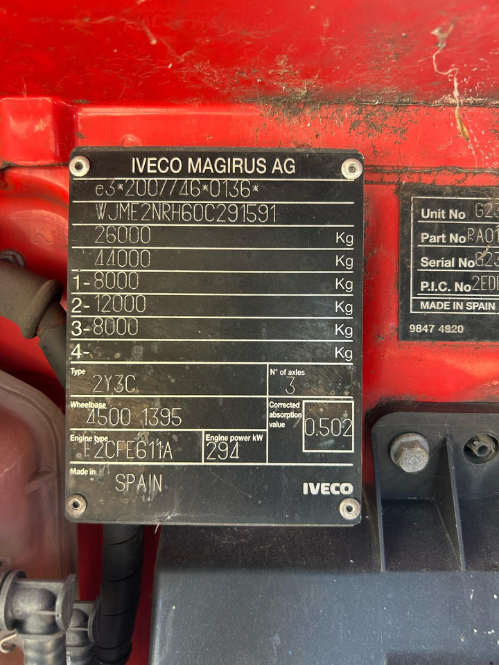 IVECO STRALIS 260S40 - Važiuoklės sunkvežimis: foto 2 IVECO STRALIS 260S40 - Važiuoklės sunkvežimis: foto 2