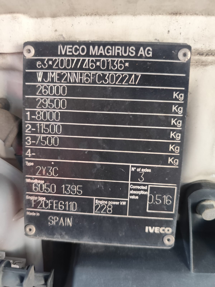 IVECO STRALIS AD 260S31 XP - Važiuoklės sunkvežimis: foto 5 IVECO STRALIS AD 260S31 XP - Važiuoklės sunkvežimis: foto 5