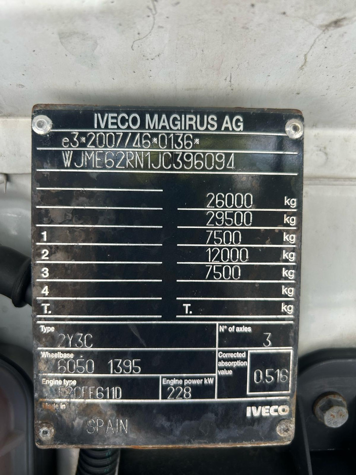 IVECO STRALIS AD 260S31 Y/P - Važiuoklės sunkvežimis: foto 2 IVECO STRALIS AD 260S31 Y/P - Važiuoklės sunkvežimis: foto 2