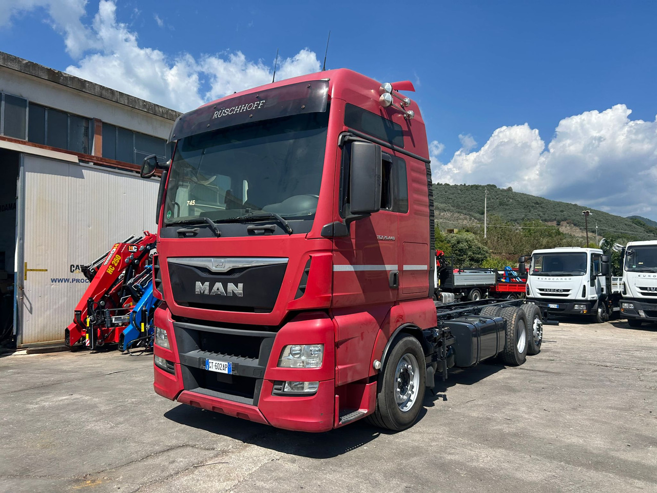 MAN TGX 26.440 - Platforminis/ Bortinis sunkvežimis: foto 5 MAN TGX 26.440 - Platforminis/ Bortinis sunkvežimis: foto 5