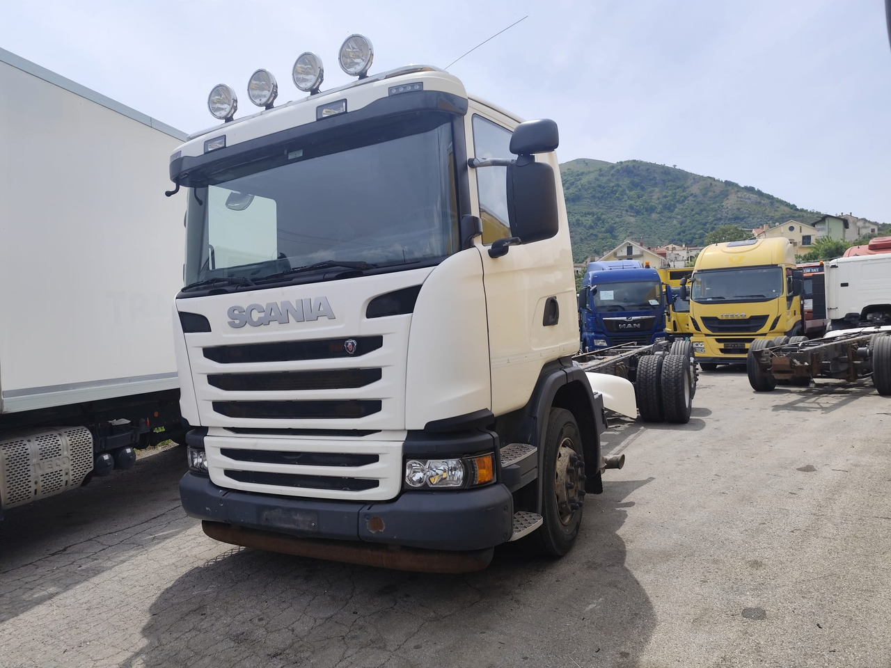 SCANIA G450 - Važiuoklės sunkvežimis: foto 1 SCANIA G450 - Važiuoklės sunkvežimis: foto 1