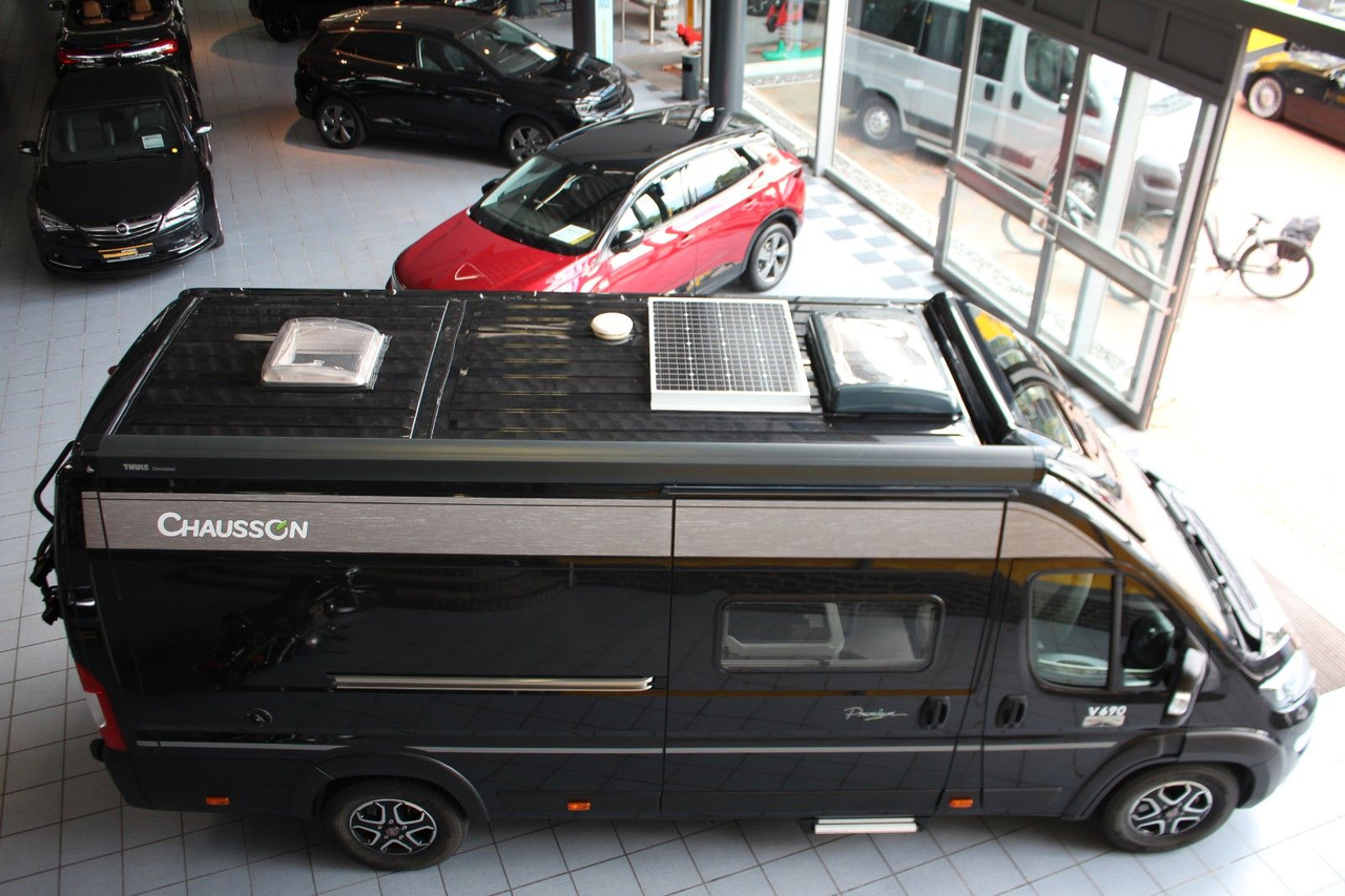 Mikroautobusas kemperis Chausson V 690/10 AT-9 Premium Road Hubbett Rampe Solar: foto 20