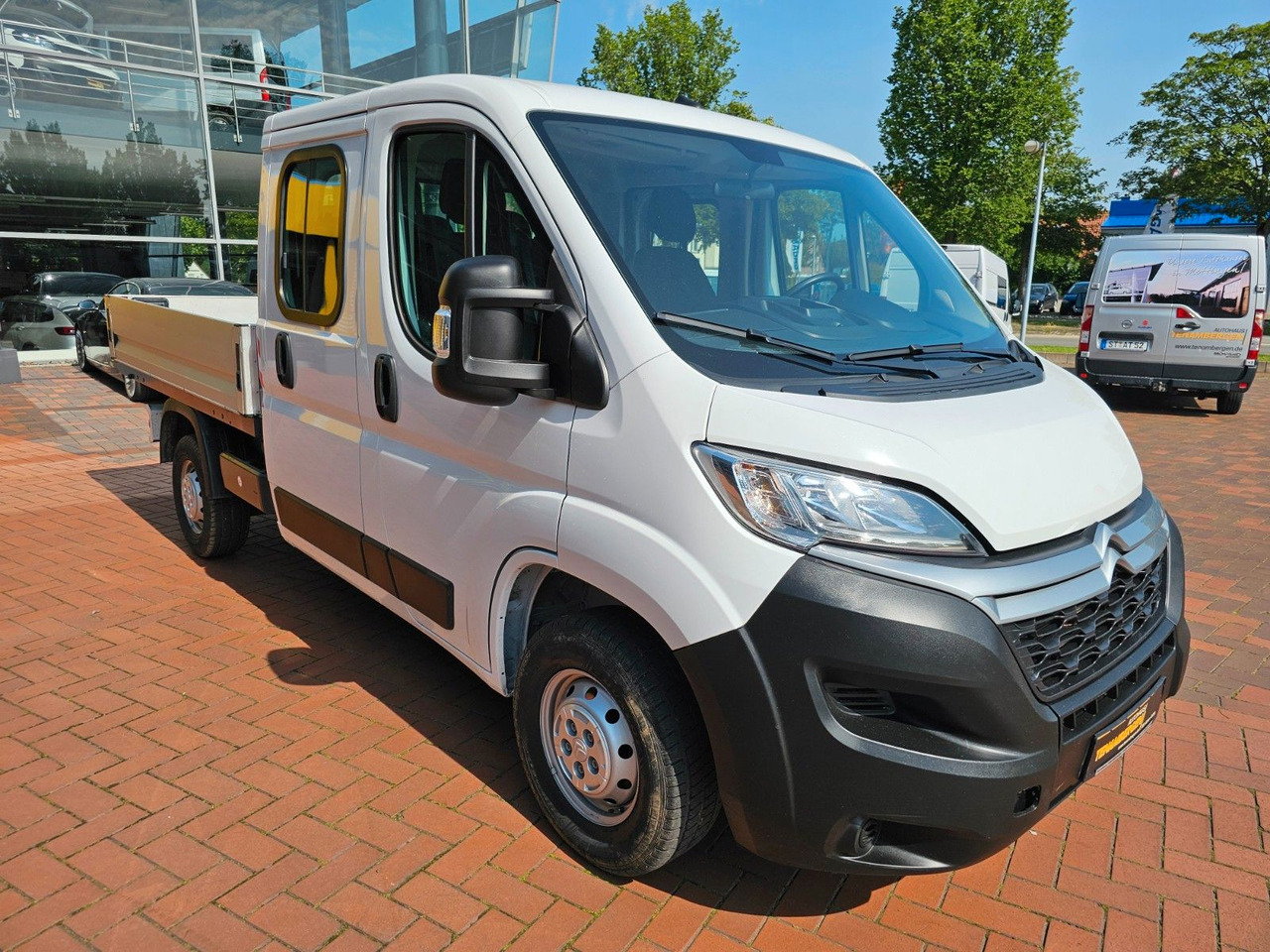 Citroën Jumper Pritsche DoKA L3 2,2 Klima AHK - Bortinis automobilis, Komercinis automobilis su dviguba kabina: foto 3 Citroën Jumper Pritsche DoKA L3 2,2 Klima AHK - Bortinis automobilis, Komercinis automobilis su dviguba kabina: foto 3