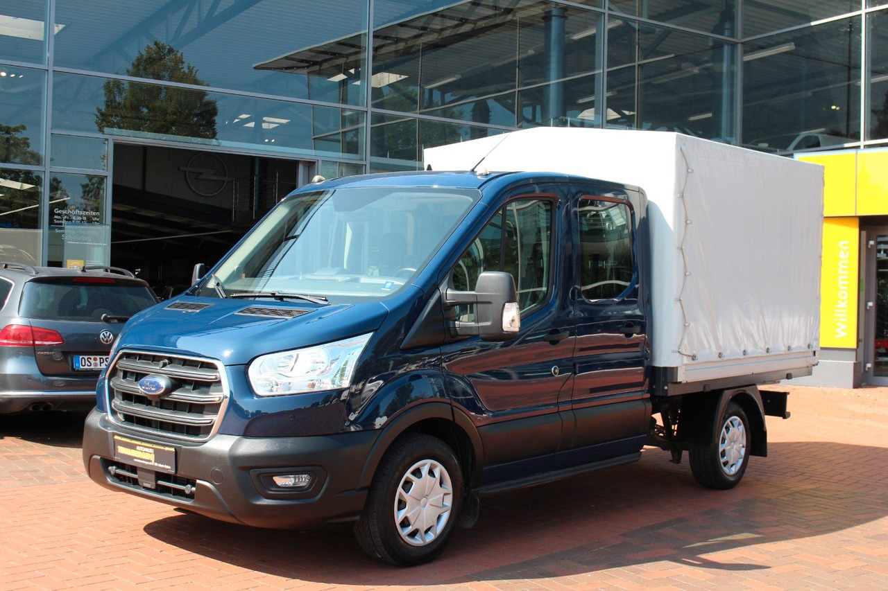 Ford Transit Pritsche 310 L2 Doka Plane el. Sitz - Tentinis mikroautobusas, Komercinis automobilis su dviguba kabina: foto 3 Ford Transit Pritsche 310 L2 Doka Plane el. Sitz - Tentinis mikroautobusas, Komercinis automobilis su dviguba kabina: foto 3