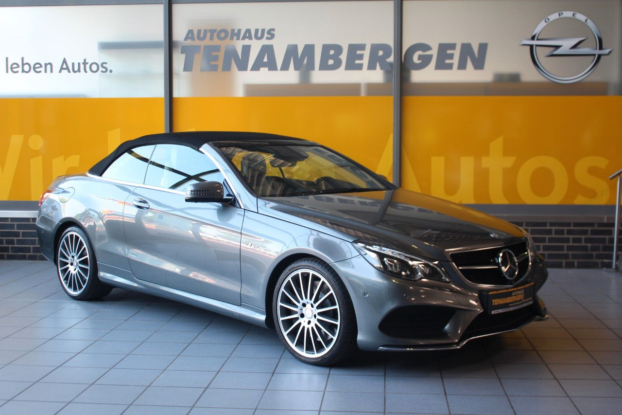 Mercedes-Benz E 500 Cabrio AMG Leder Memory Kamera LED DAB ACC - Lengvasis automobilis: foto 1 Mercedes-Benz E 500 Cabrio AMG Leder Memory Kamera LED DAB ACC - Lengvasis automobilis: foto 1