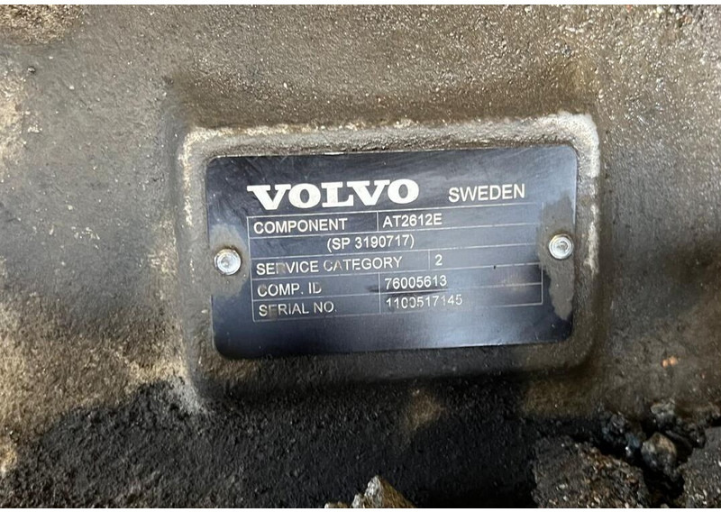 Volvo AT2612E - Pavarų dėžė: foto 5 Volvo AT2612E - Pavarų dėžė: foto 5