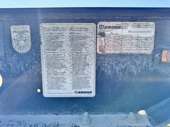 Krone AZ/DB07 Lafette - Konteineris-vežimus/ Sukeisti kūną priekaba: foto 3 Krone AZ/DB07 Lafette - Konteineris-vežimus/ Sukeisti kūną priekaba: foto 3