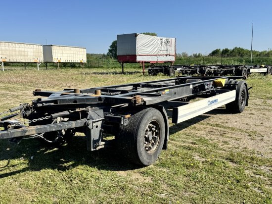 Krone AZ/DB07CLNF/18E Krone Lafette - Konteineris-vežimus/ Sukeisti kūną priekaba: foto 1 Krone AZ/DB07CLNF/18E Krone Lafette - Konteineris-vežimus/ Sukeisti kūną priekaba: foto 1