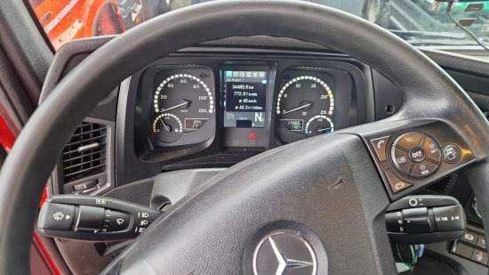 Sunkvežimis su kranu Mercedes-Benz AROCS 3552 963-2F Epsilon M100L86 Kran ? Leistungsstarker Holzladekran mit hoher Reichweite: foto 6