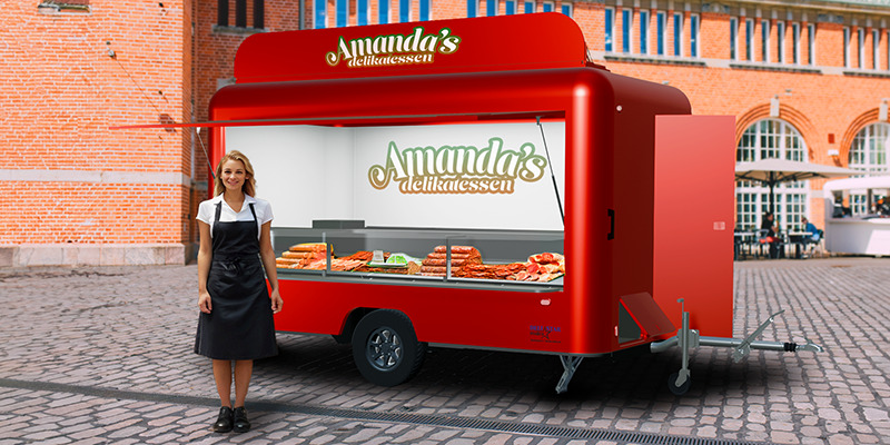 Deli Star Trailer Deli Meat 4000 - EU Standards - Prekybinė priekaba: foto 1 Deli Star Trailer Deli Meat 4000 - EU Standards - Prekybinė priekaba: foto 1