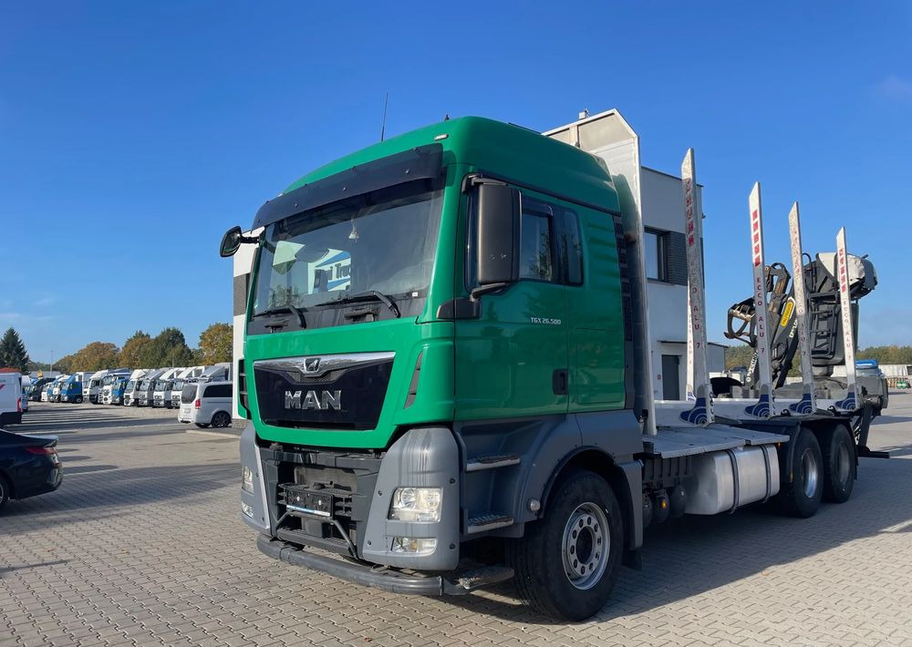 MAN TGX 26.500, 6x4, HDS EPSILOM M12Z, do transportu drewna. - Miškovežis, Sunkvežimis su kranu: foto 2 MAN TGX 26.500, 6x4, HDS EPSILOM M12Z, do transportu drewna. - Miškovežis, Sunkvežimis su kranu: foto 2