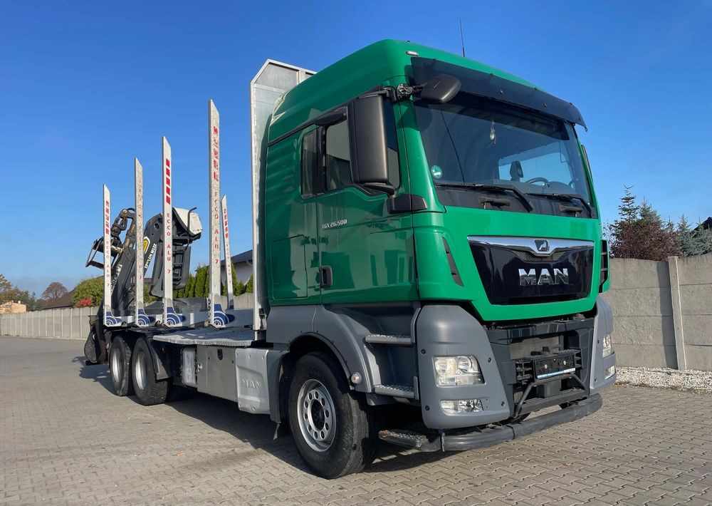 MAN TGX 26.500, 6x4, HDS EPSILOM M12Z, do transportu drewna. - Miškovežis, Sunkvežimis su kranu: foto 3 MAN TGX 26.500, 6x4, HDS EPSILOM M12Z, do transportu drewna. - Miškovežis, Sunkvežimis su kranu: foto 3