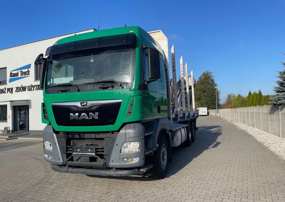 MAN TGX 26.500, 6x4, HDS EPSILOM M12Z, do transportu drewna. - Miškovežis, Sunkvežimis su kranu: foto 1 MAN TGX 26.500, 6x4, HDS EPSILOM M12Z, do transportu drewna. - Miškovežis, Sunkvežimis su kranu: foto 1