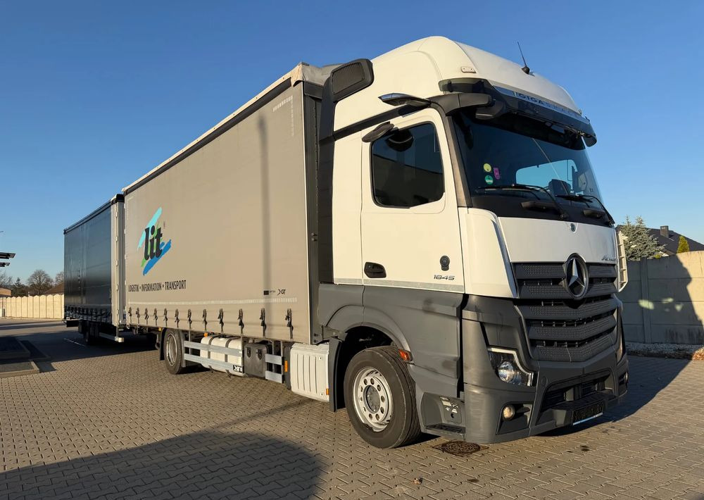 Mercedes-Benz ACTROS 1845 Zestaw przestrzenny przejazdowy120m3 - Tentinis sunkvežimis: foto 4 Mercedes-Benz ACTROS 1845 Zestaw przestrzenny przejazdowy120m3 - Tentinis sunkvežimis: foto 4