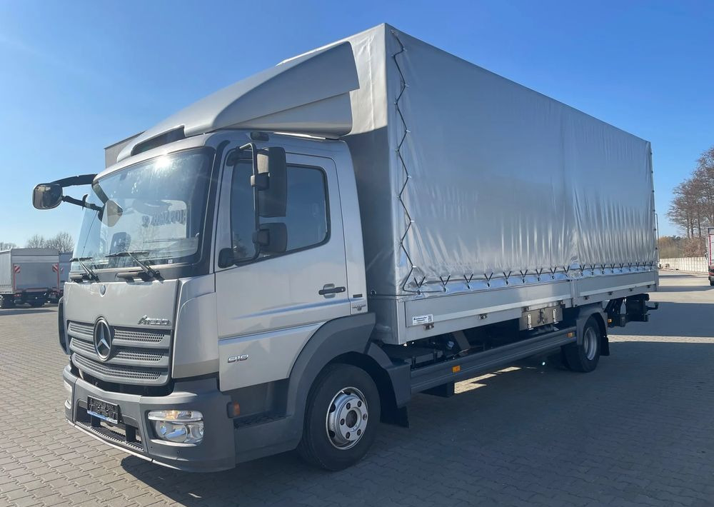 Mercedes-Benz ATEGO 818 KLIMA, WEBASTO - Tentinis sunkvežimis: foto 2 Mercedes-Benz ATEGO 818 KLIMA, WEBASTO - Tentinis sunkvežimis: foto 2