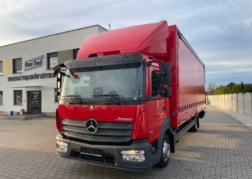 Mercedes-Benz ATEGO 818, Klima, webasto, 17 euro palet! - Tentinis sunkvežimis: foto 1 Mercedes-Benz ATEGO 818, Klima, webasto, 17 euro palet! - Tentinis sunkvežimis: foto 1