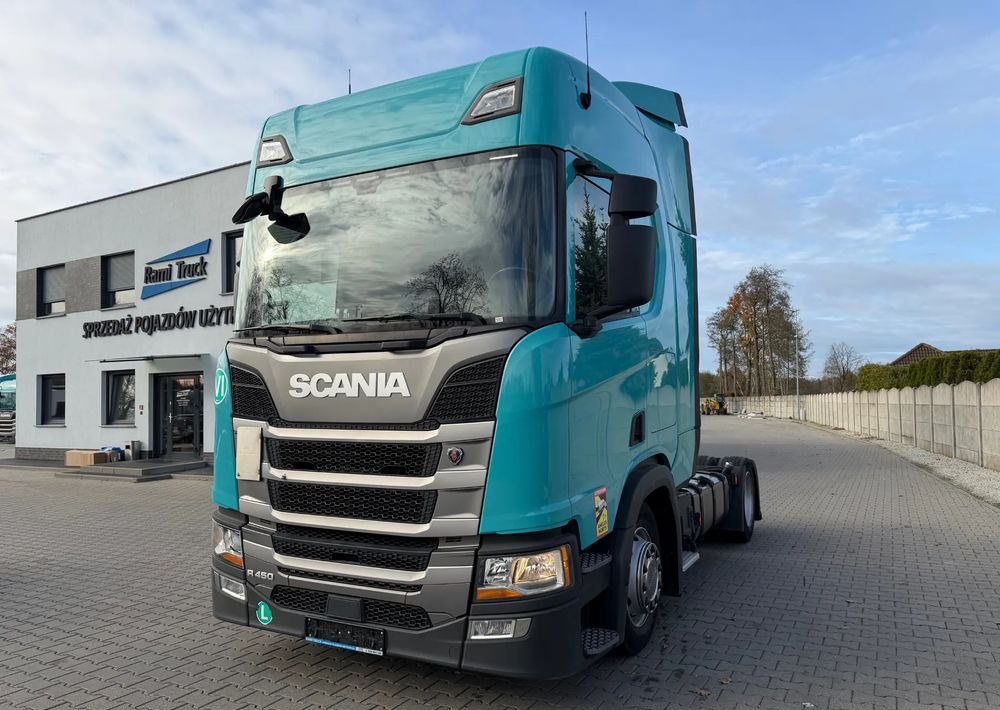 Scania R450 LowDeck, Mega - Vilkikas: foto 1 Scania R450 LowDeck, Mega - Vilkikas: foto 1
