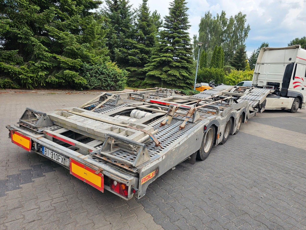 ROLFO 3X LKW TRANSPORTER CENTAURUS 3.3 EXT BPW - Autovežis puspriekabė: foto 5 ROLFO 3X LKW TRANSPORTER CENTAURUS 3.3 EXT BPW - Autovežis puspriekabė: foto 5
