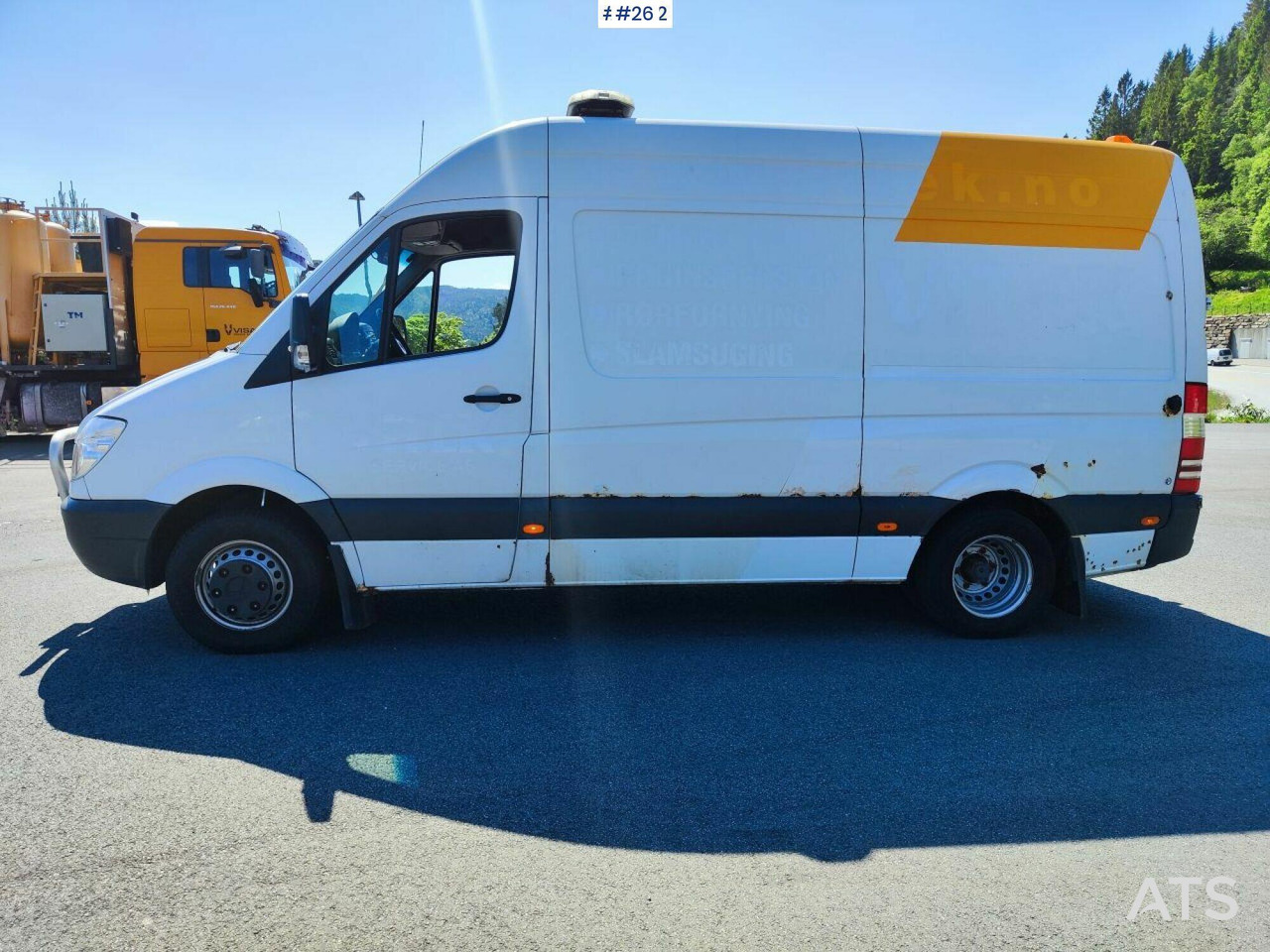 2014 Mercedes Sprinter 516CDI Wash truck. Feierabend & Fock, Steam. - Krovininis mikroautobusas: foto 2 2014 Mercedes Sprinter 516CDI Wash truck. Feierabend & Fock, Steam. - Krovininis mikroautobusas: foto 2