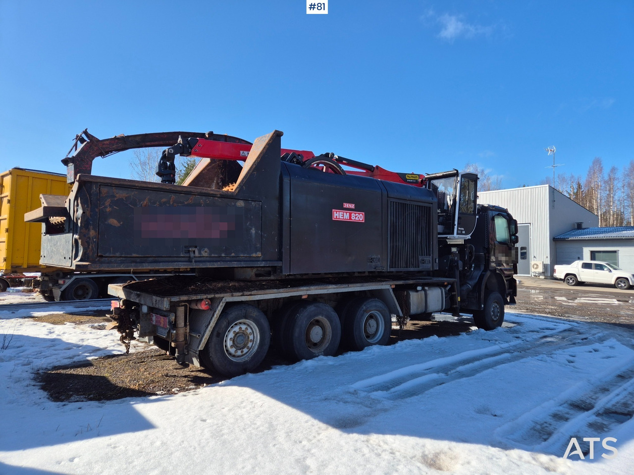Medienos smulkintuvas Jenz HEM 820 Autohakkuri sekä nostin: foto 8
