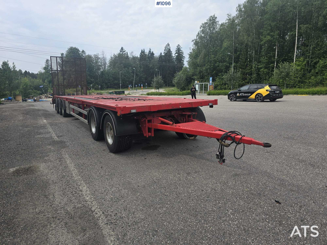 Kome 5-Akselinen lavetti - Žemo profilio platforma priekaba: foto 5 Kome 5-Akselinen lavetti - Žemo profilio platforma priekaba: foto 5