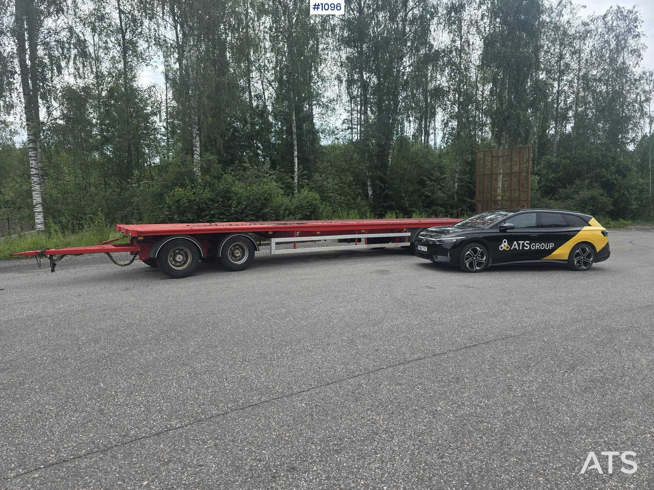 Kome 5-Akselinen lavetti - Žemo profilio platforma priekaba: foto 3 Kome 5-Akselinen lavetti - Žemo profilio platforma priekaba: foto 3