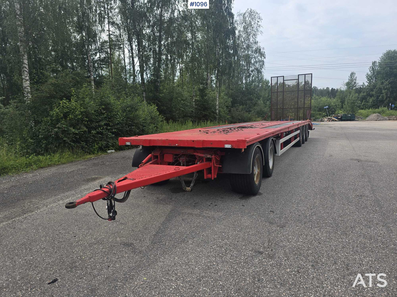 Kome 5-Akselinen lavetti - Žemo profilio platforma priekaba: foto 4 Kome 5-Akselinen lavetti - Žemo profilio platforma priekaba: foto 4