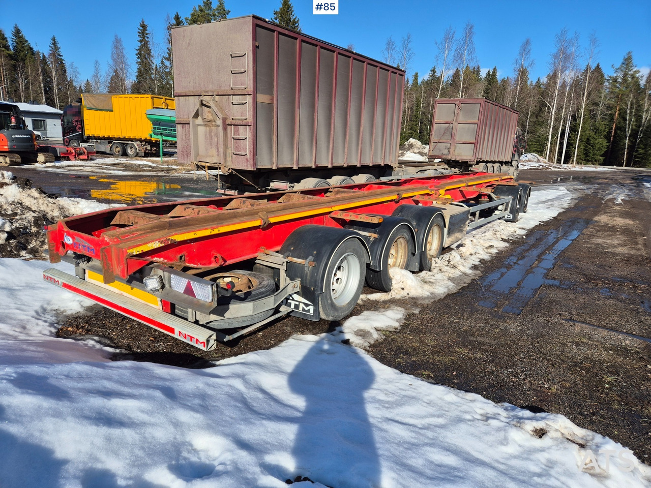 NTM 5-akselinen VL-perävaunu - Priekaba: foto 3 NTM 5-akselinen VL-perävaunu - Priekaba: foto 3