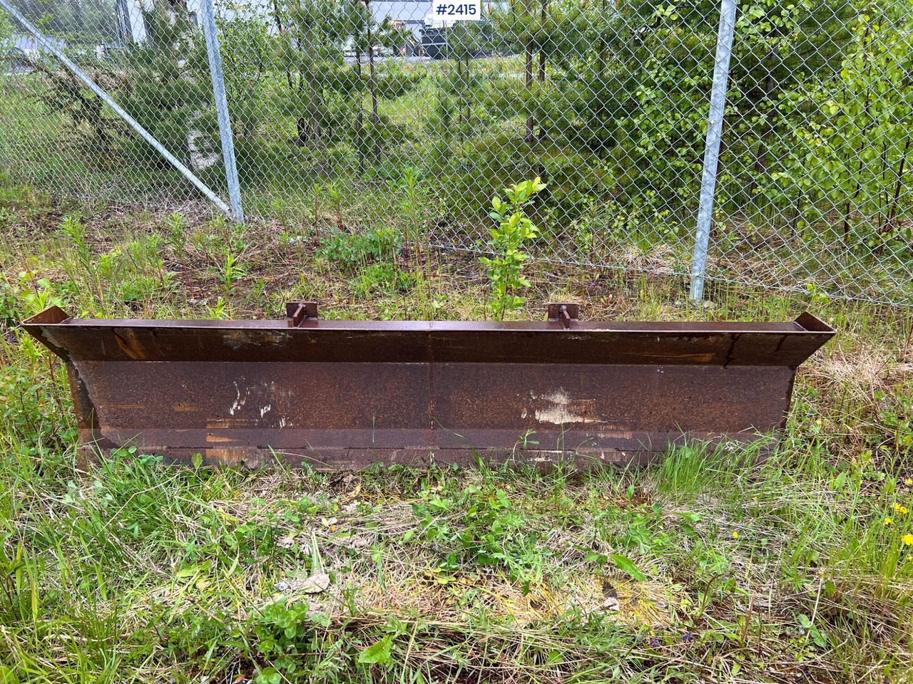 Dozer blade for agricultural tractor - Verstuvas: foto 1 Dozer blade for agricultural tractor - Verstuvas: foto 1